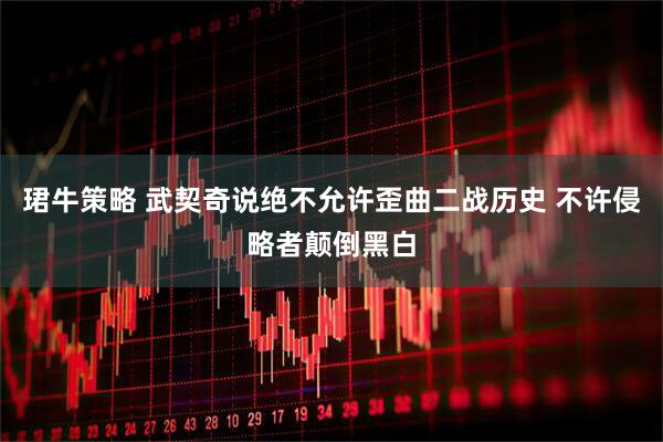 珺牛策略 武契奇说绝不允许歪曲二战历史 不许侵略者颠倒黑白
