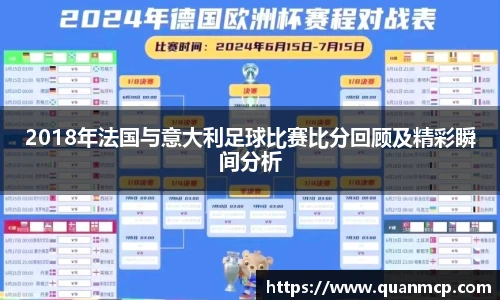 2018年法国与意大利足球比赛比分回顾及精彩瞬间分析